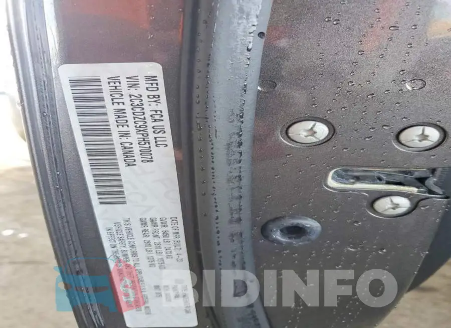 2C3CDZC9XPH570078 Photo# 12