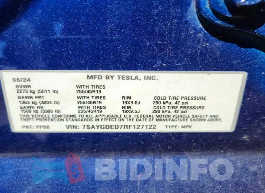 7SAYGDED7RF127122 Photo# 13