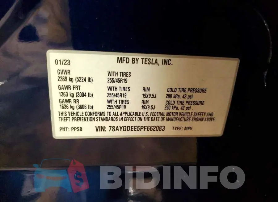 7SAYGDEE5PF662083 Photo# 13