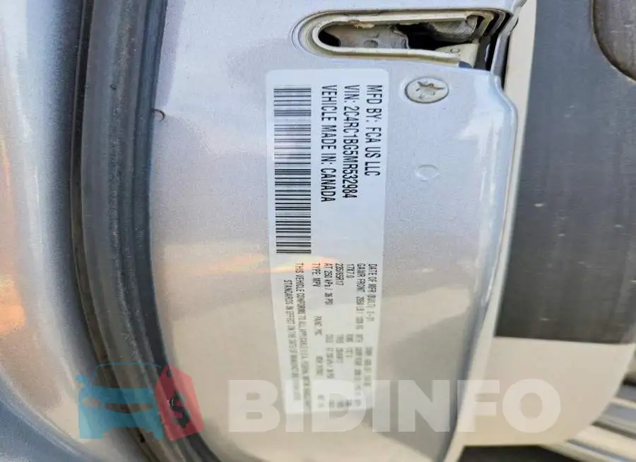2C4RC1BG5MR532984 Photo# 13