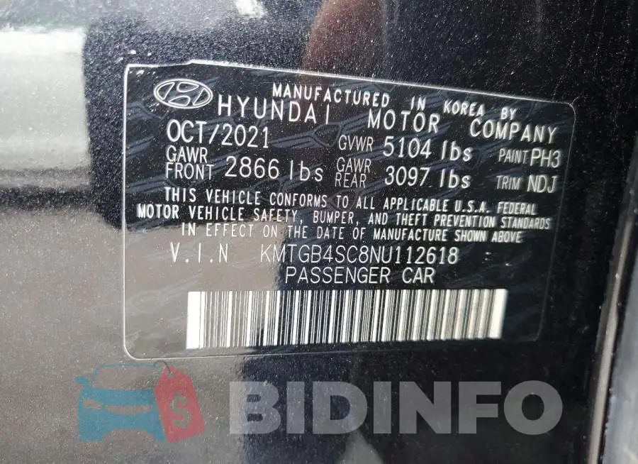 KMTGB4SC8NU112618 Photo# 12