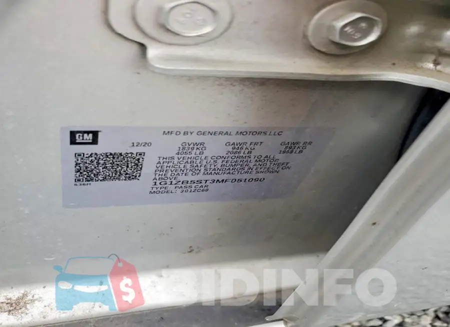 1G1ZB5ST3MF051090 Photo# 12