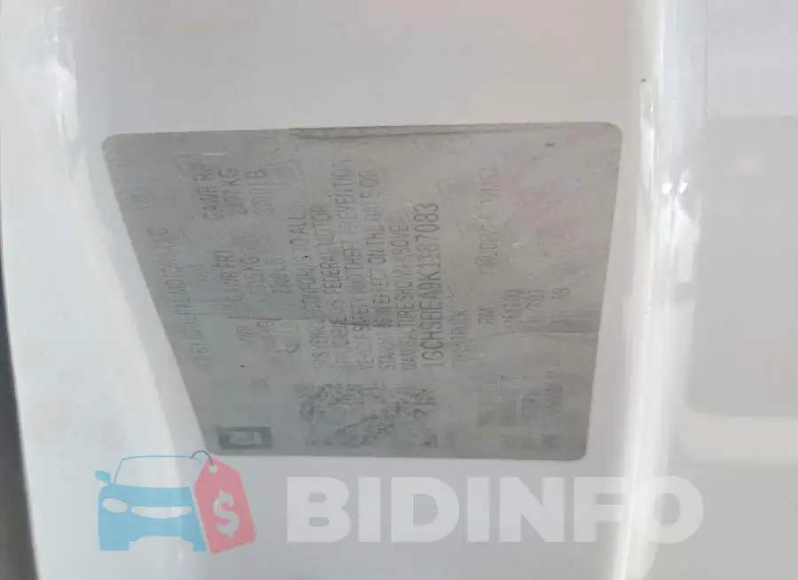 1GCHSBEA9K1187083 Photo# 12