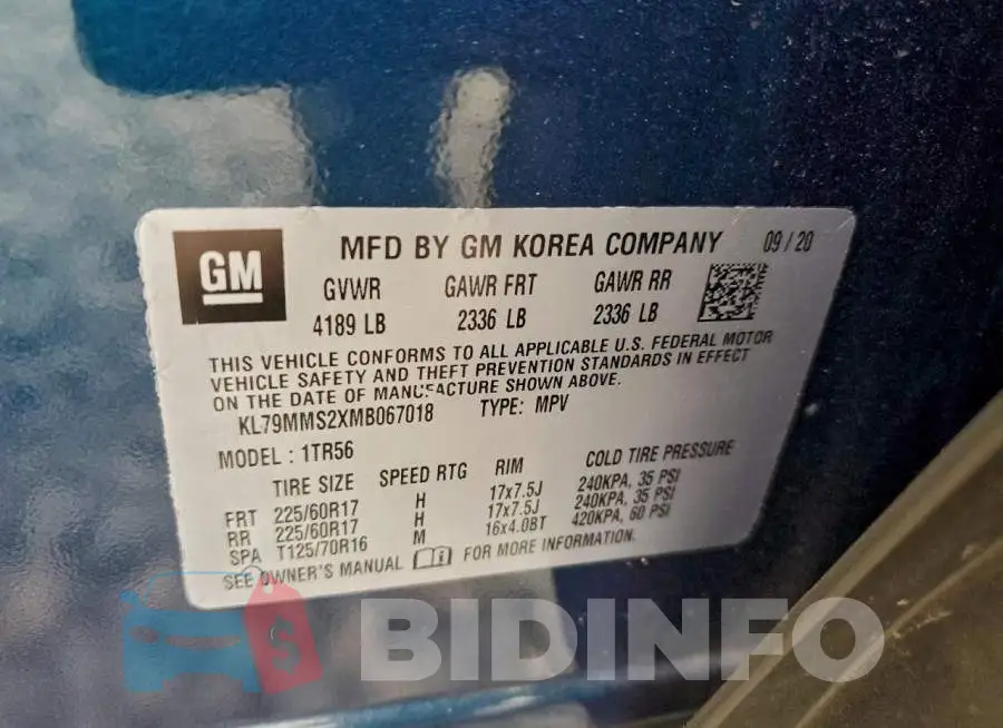 KL79MMS2XMB067018 Photo# 12