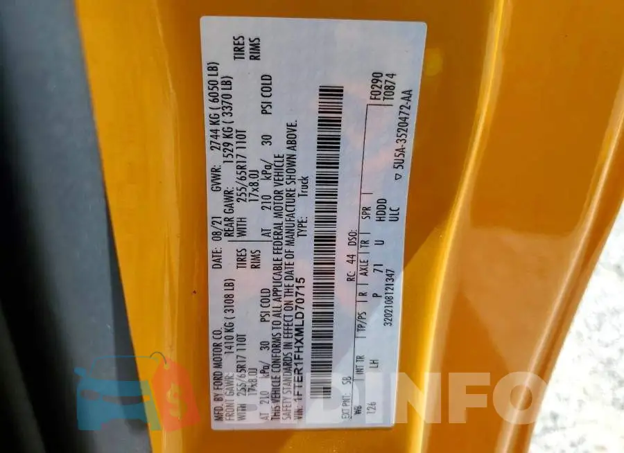 1FTER1FHXMLD70715 Photo# 13