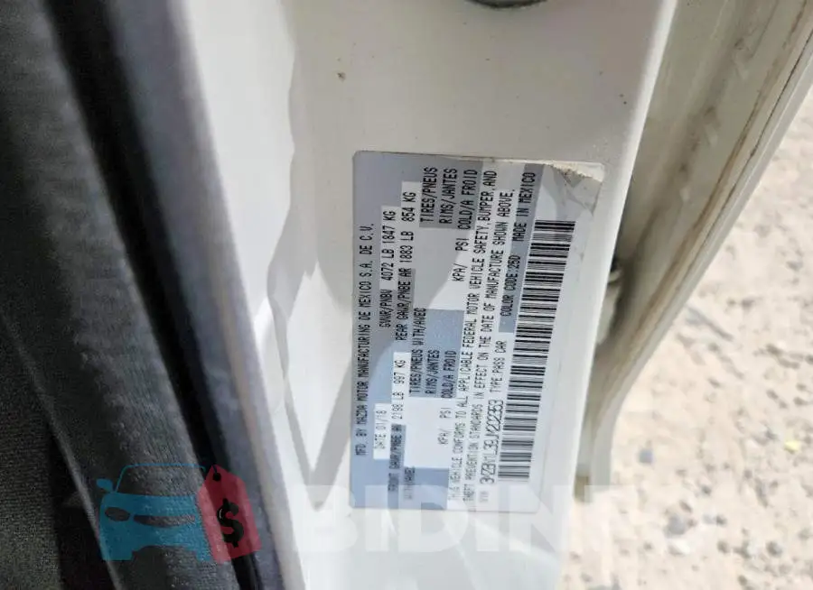3MZBN1L39JM202353 Photo# 12