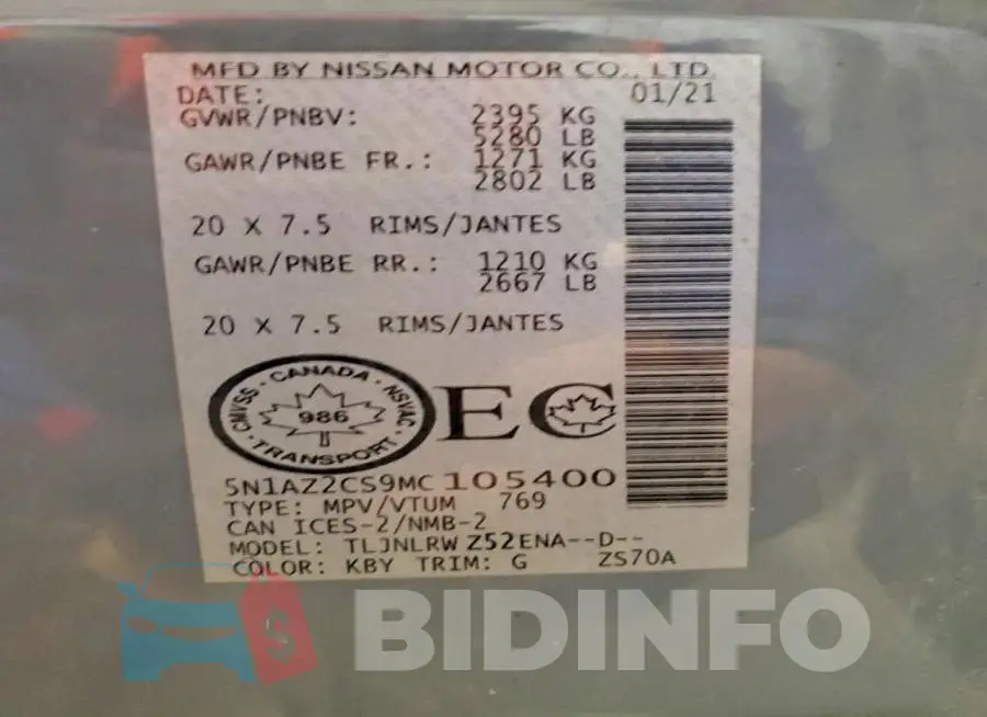 5N1AZ2CS9MC105400 Photo# 13