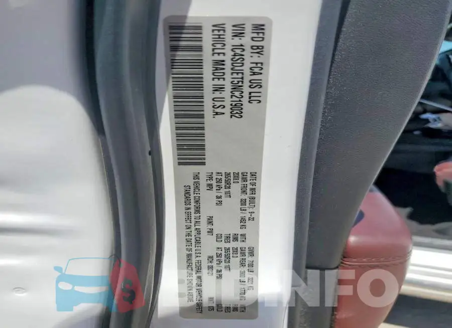 1C4SDJET5NC219032 Photo# 13