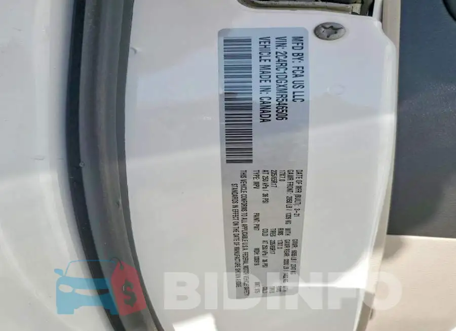 2C4RC1DGXMR546506 Photo# 14