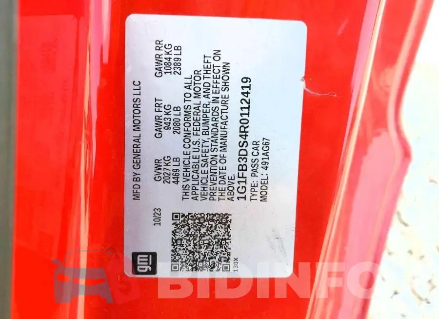1G1FB3DS4R0112419 Photo# 12