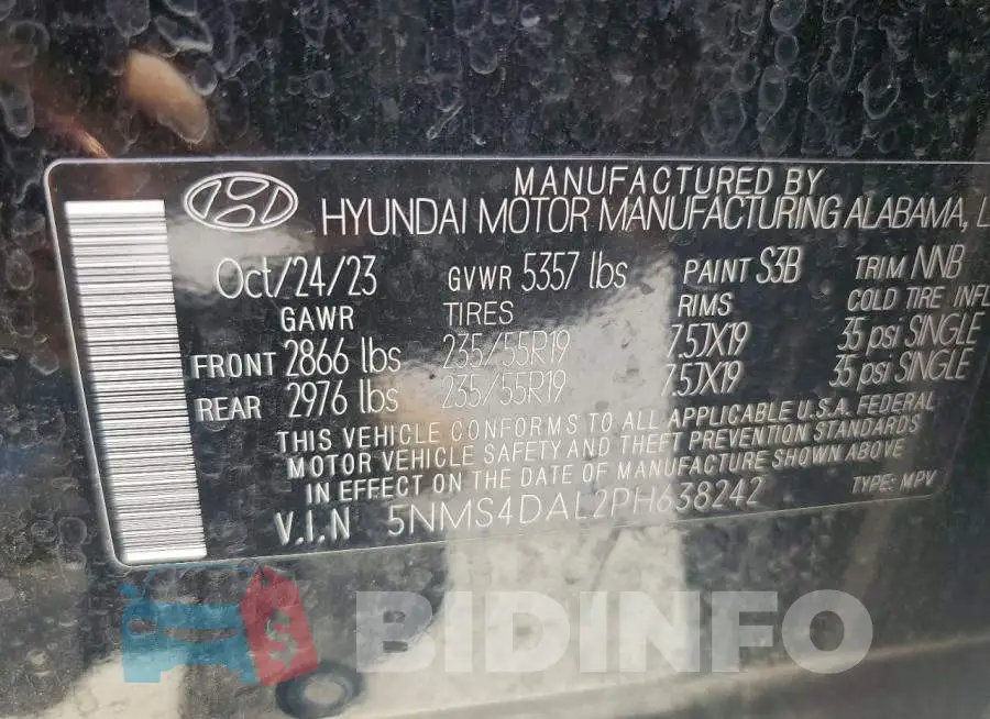 5NMS4DAL2PH638242 Photo# 13
