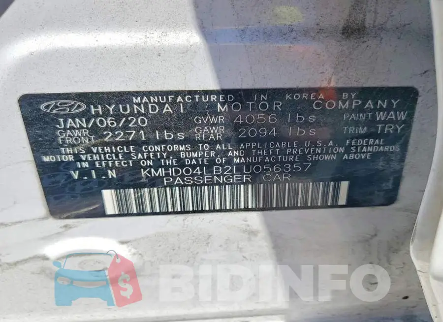 KMHD04LB2LU056357 Photo# 12