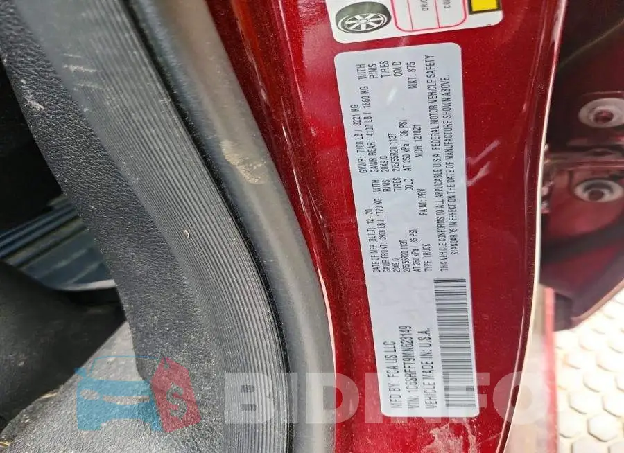 1C6SRFFT9MN623149 Photo# 12