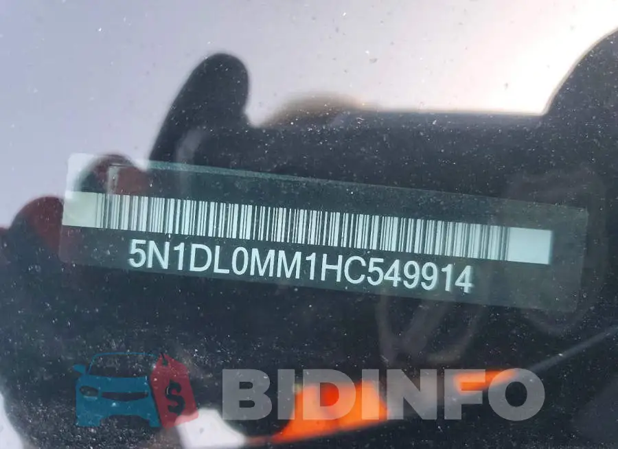 5N1DL0MM1HC549914 Photo# 12