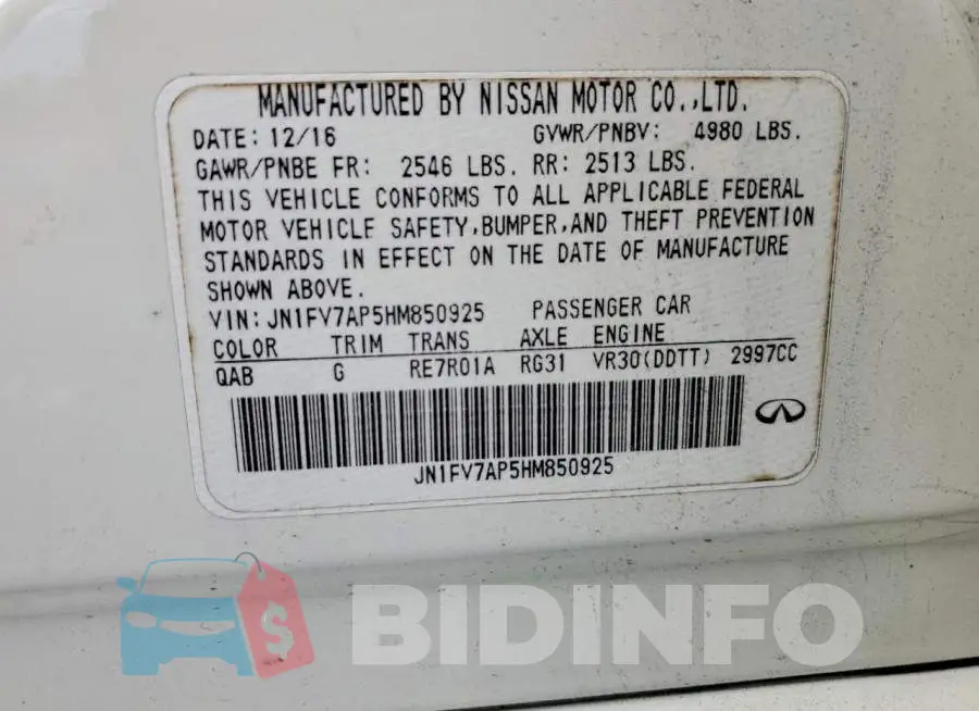 JN1FV7AP5HM850925 Photo# 12