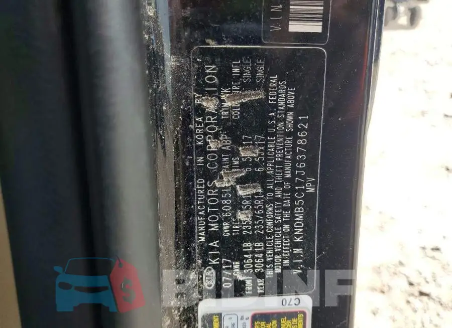 KNDMB5C17J6378621 Photo# 13