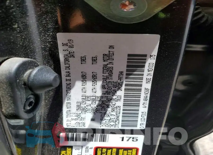 3TMCZ5AN4KM221238 Photo# 13