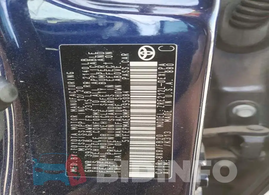 5YFEPMAE8MP195084 Photo# 12