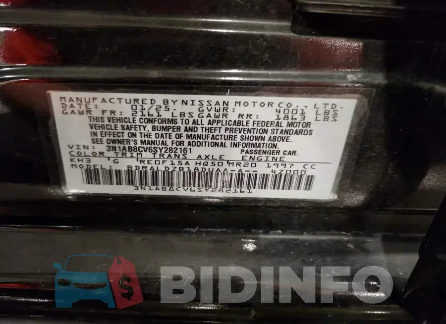 3N1AB8CV6SY282161 Photo# 12