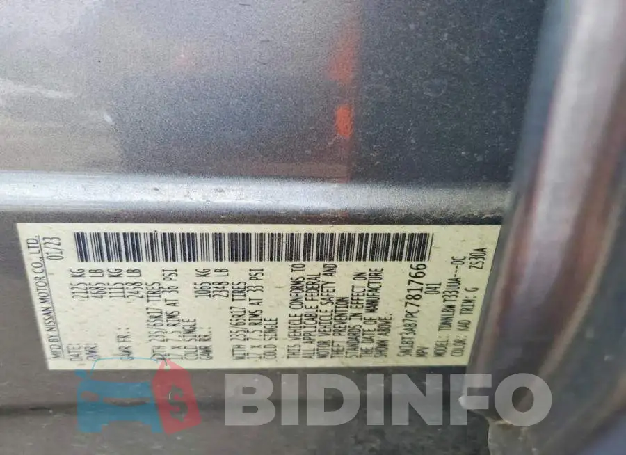 5N1BT3AB7PC781766 Photo# 13
