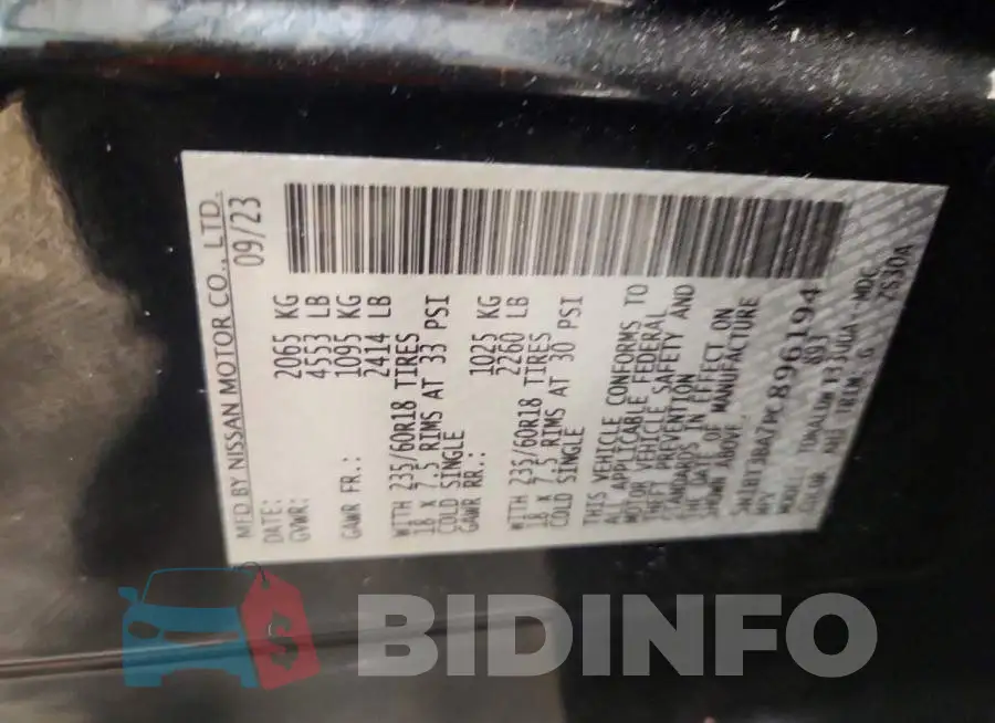 5N1BT3BA7PC896194 Photo# 13