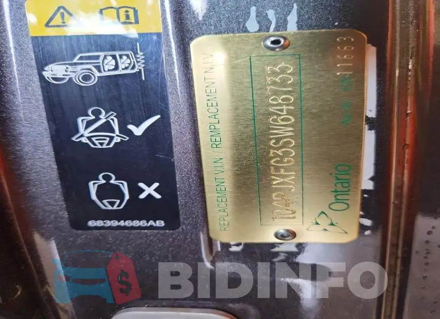 1C4PJXFG3SW648733 Photo# 12