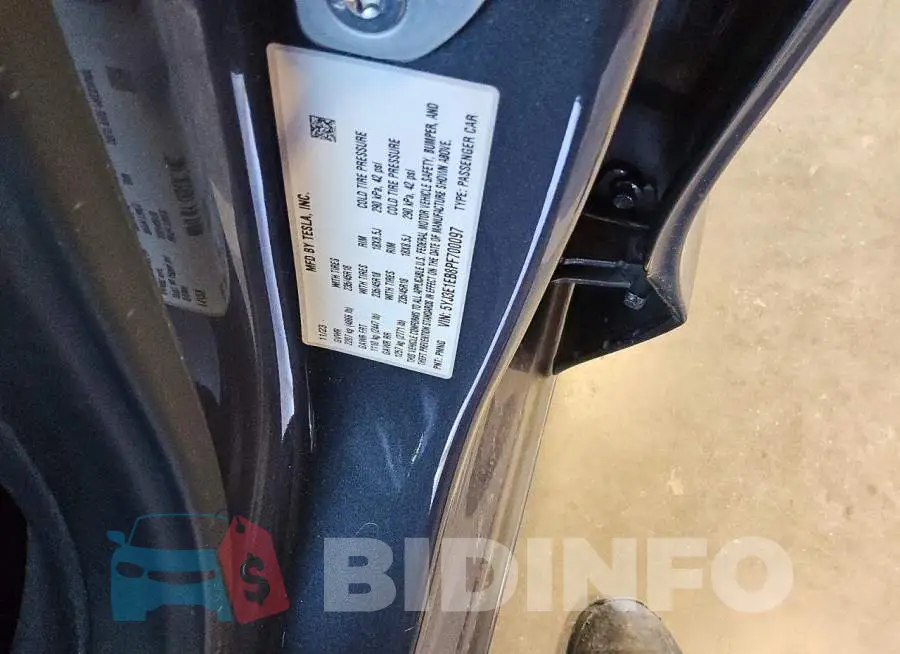 5YJ3E1EB8PF700097 Photo# 13