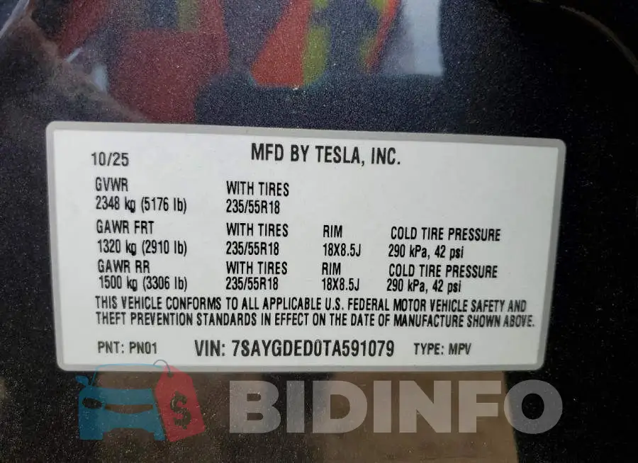 7SAYGDED0TA591079 Photo# 12