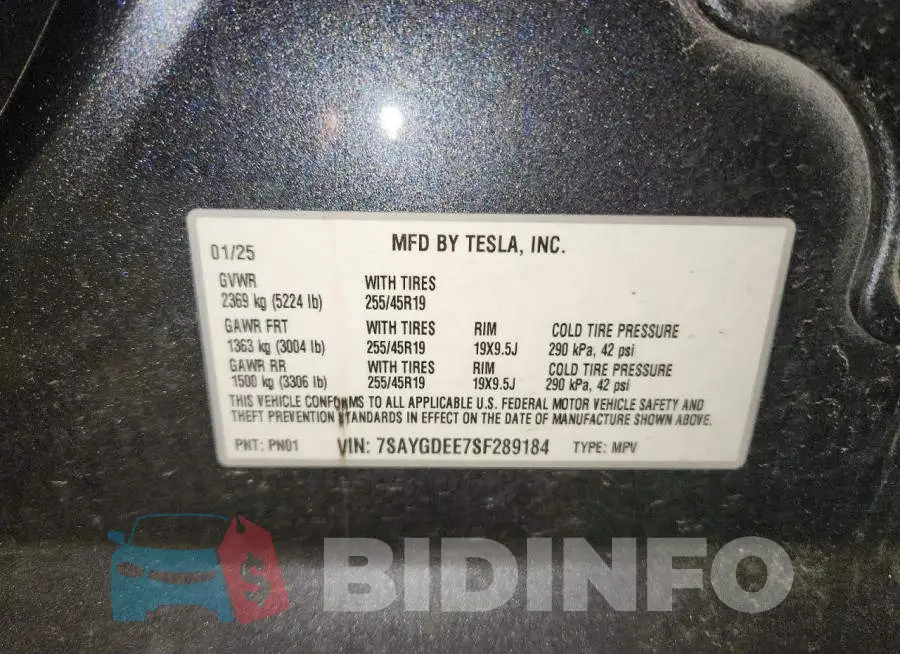7SAYGDEE7SF289184 Photo# 13