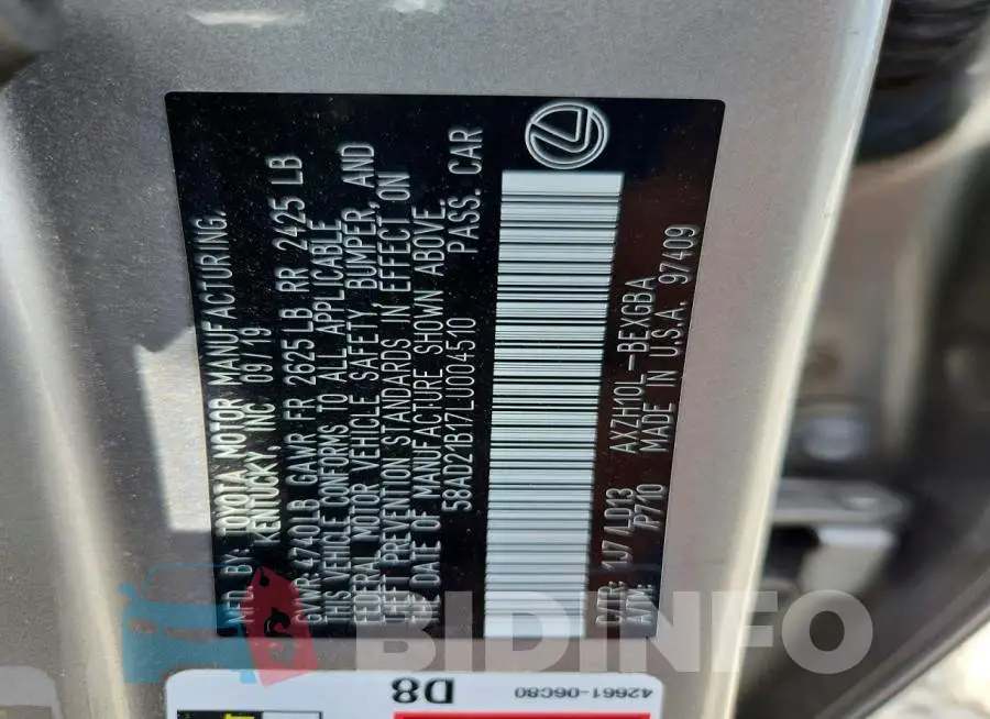 58AD21B17LU004510 Photo# 12