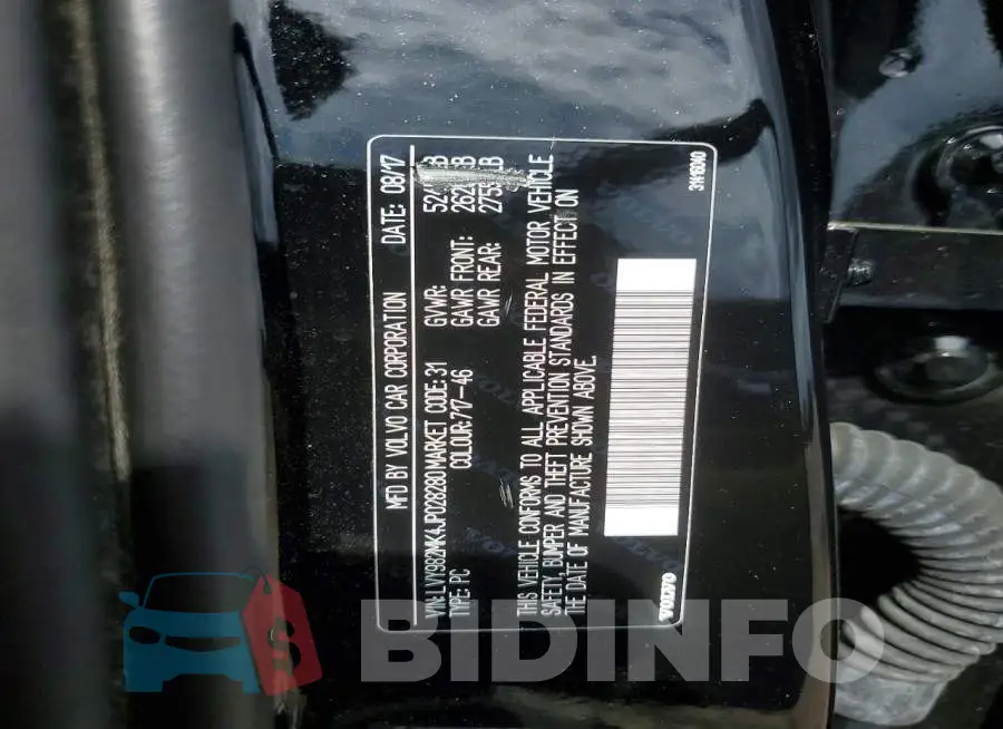 LVY982MK4JP028280 Photo# 12