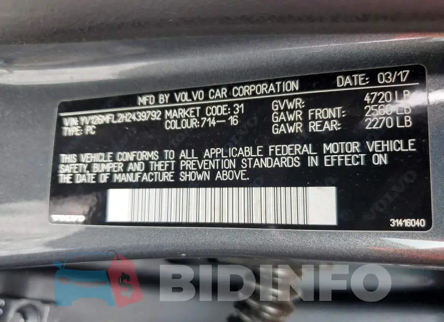 YV126MFL2H2439792 Photo# 12