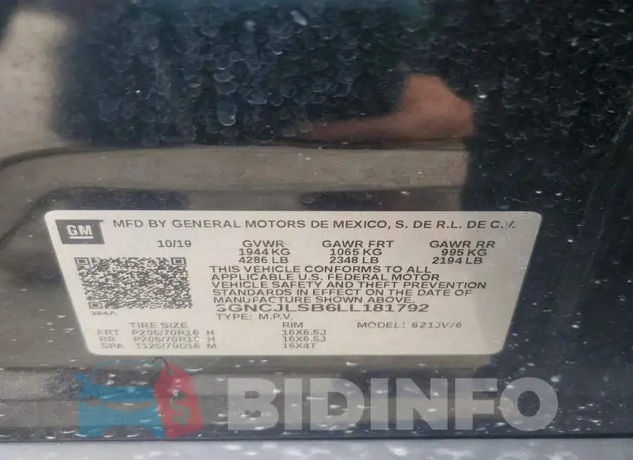 3GNCJLSB6LL181792 Photo# 13
