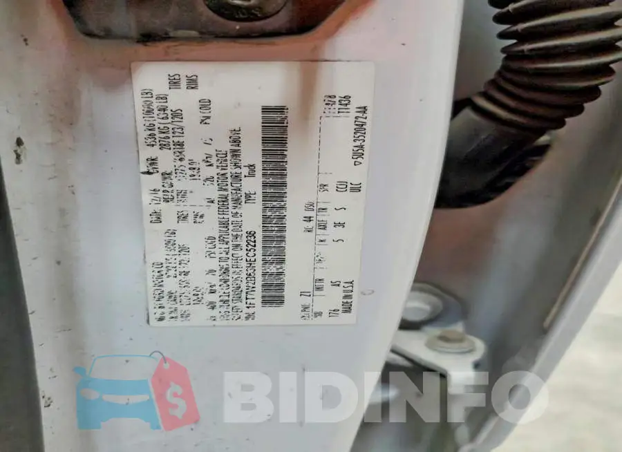 1FT7W2B63HEC52236 Photo# 12