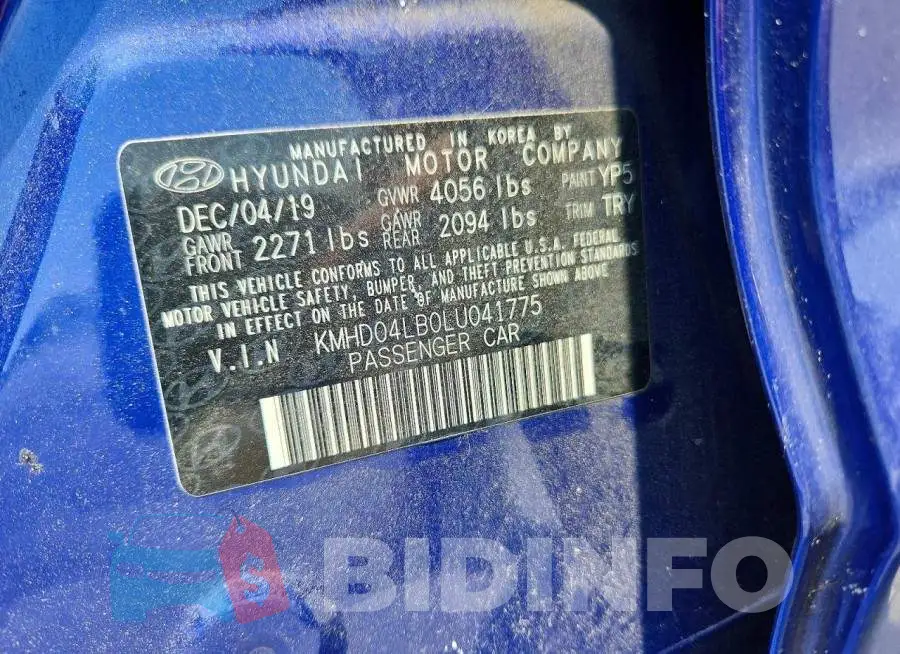 KMHD04LB0LU041775 Photo# 12