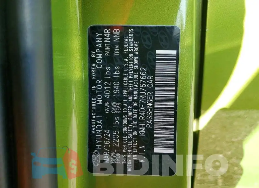 KMHLR4DF7RU767662 Photo# 12