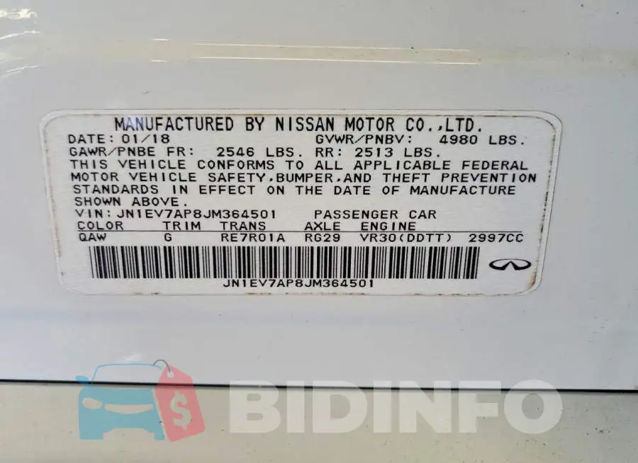 JN1EV7AP8JM364501 Photo# 12