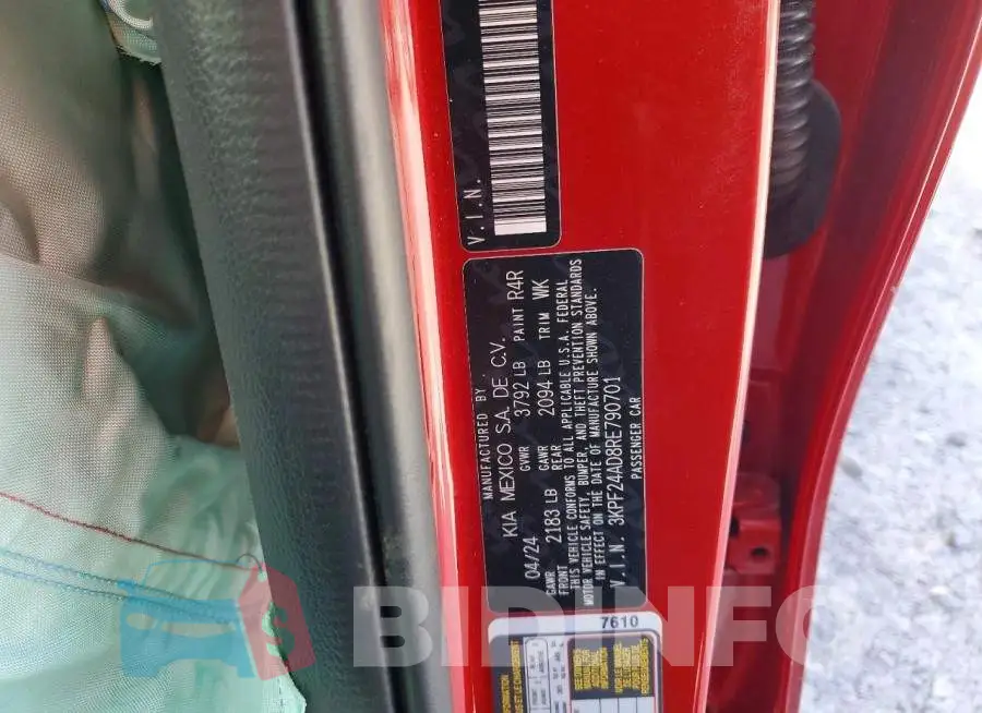 3KPF24AD8RE790701 Photo# 12
