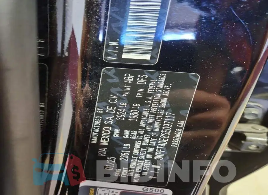 3KPFT4DE8SE097117 Photo# 12