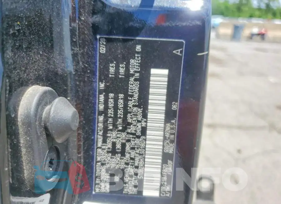 5TDBZRBH7LS018079 Photo# 14