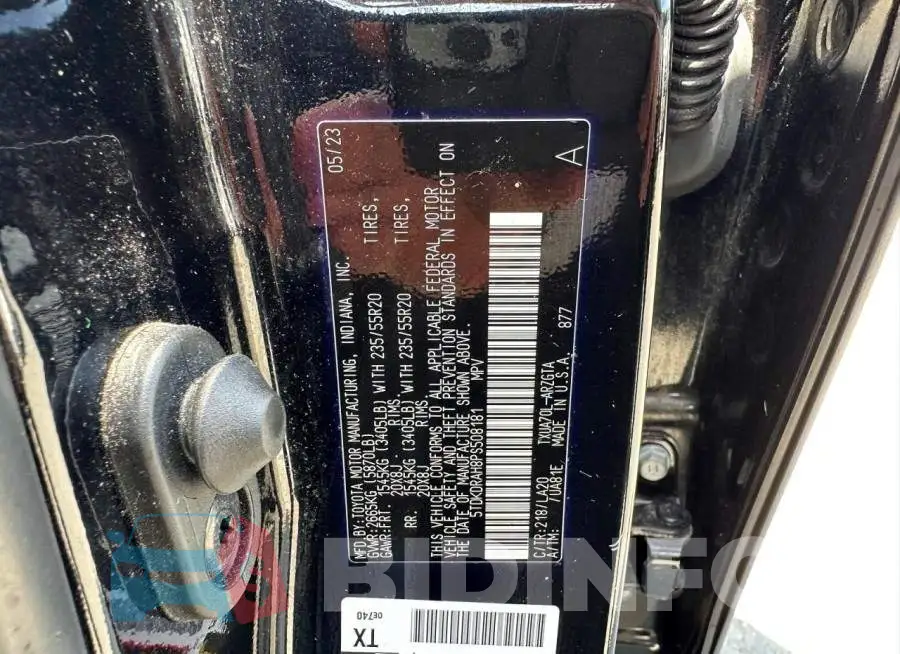 5TDKDRAH8PS508181 Photo# 10