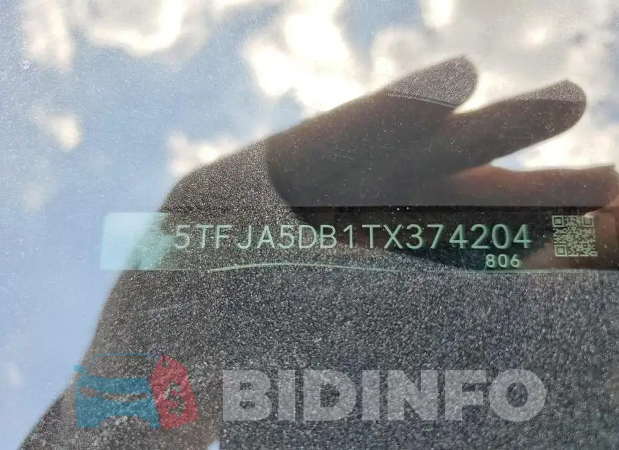 5TFJA5DB1TX374204 Photo# 12