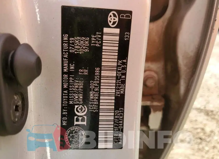 5YFBPRBE9LP035986 Photo# 12