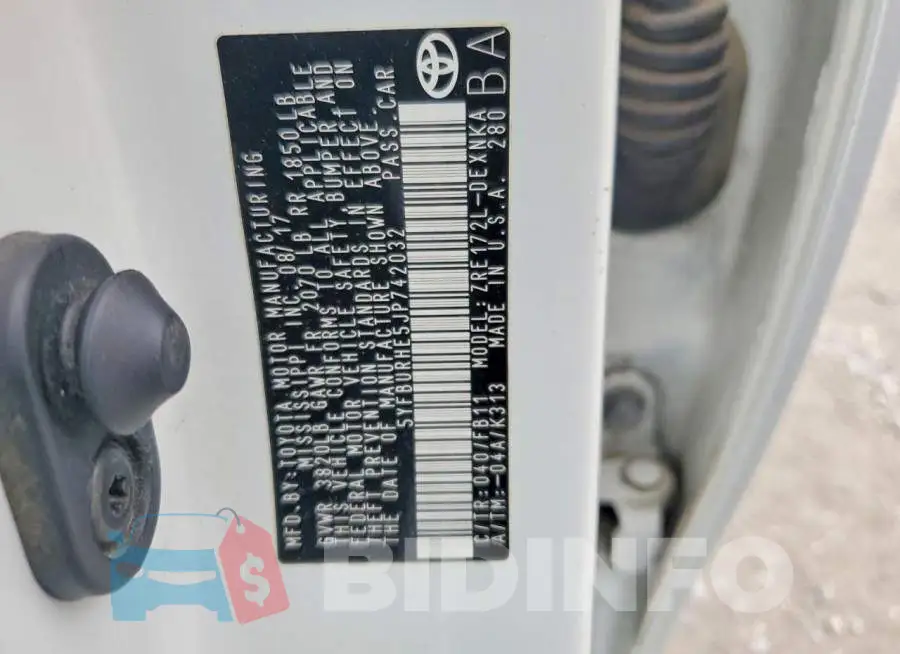 5YFBURHE5JP742032 Photo# 12
