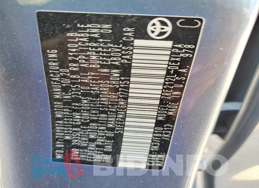 5YFEPMAE6MP177151 Photo# 12