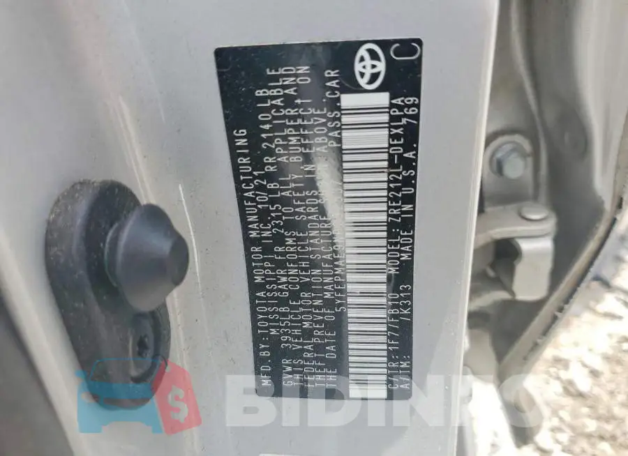 5YFEPMAE9NP292537 Photo# 12