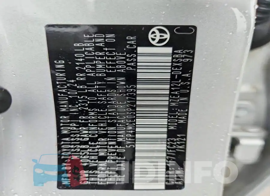 5YFP4MCE0SP217395 Photo# 12