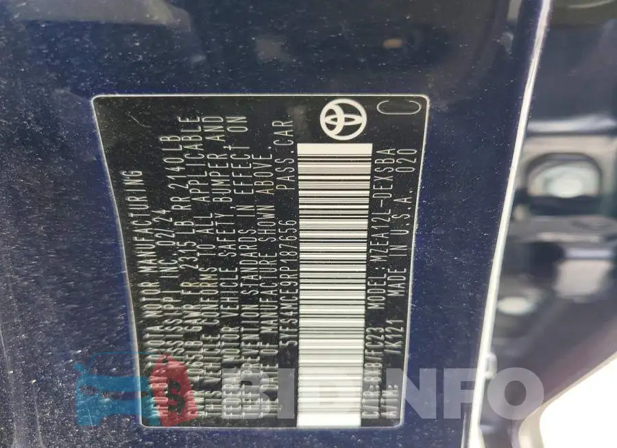 5YFS4MCE9RP187656 Photo# 12