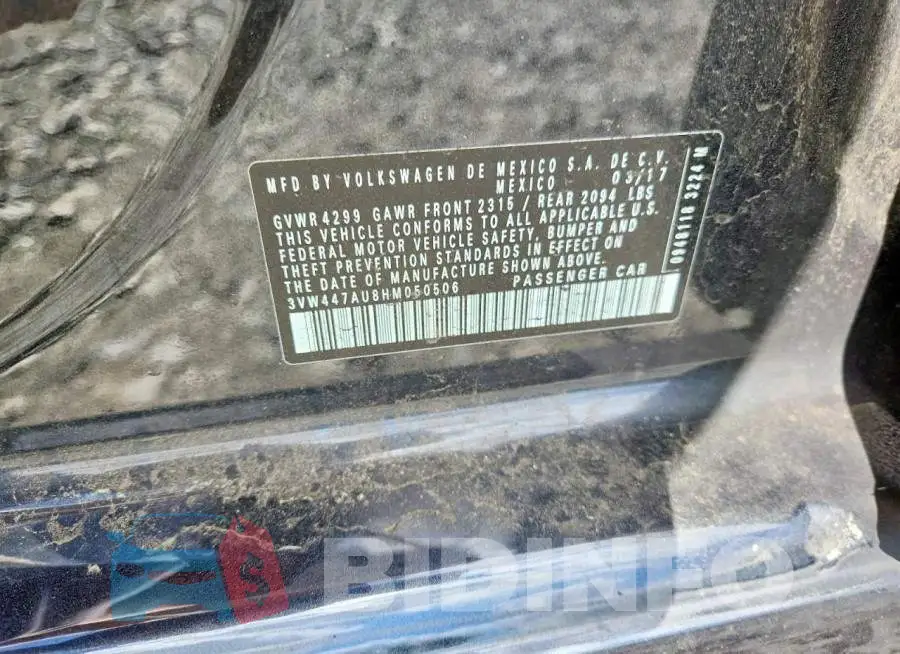 3VW447AU8HM050506 Photo# 12
