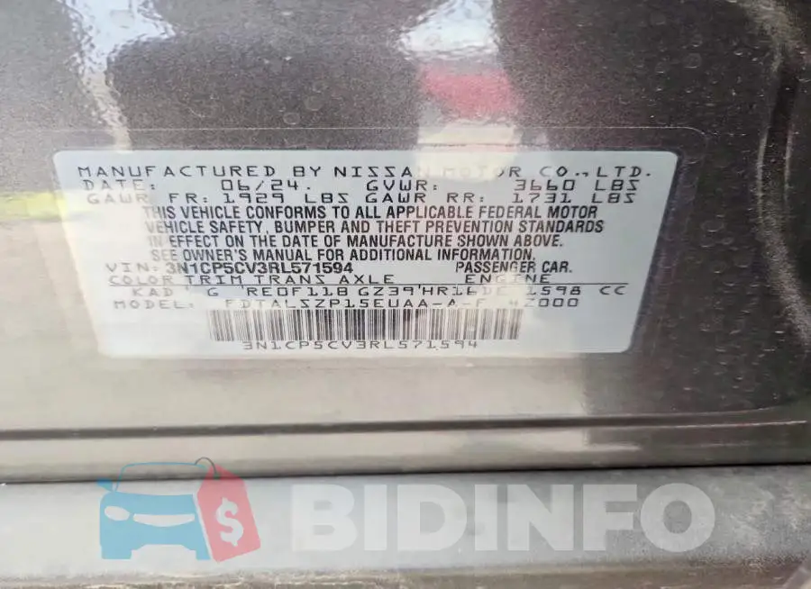 3N1CP5CV3RL571594 Photo# 13